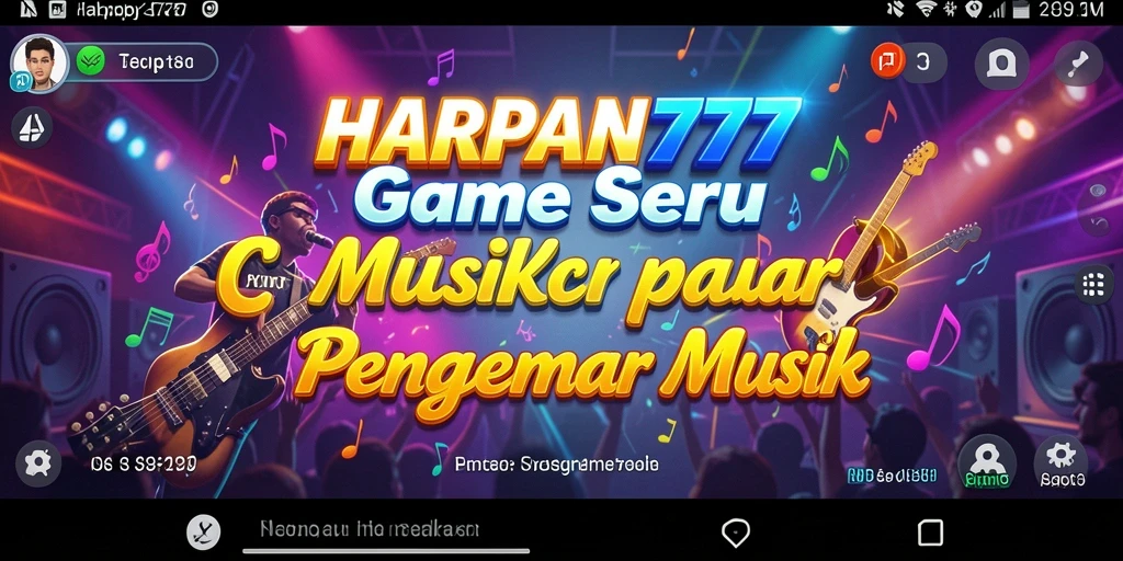 Tampilan gameplay menarik dari HARAPAN777 dengan musik yang mengasyikkan.