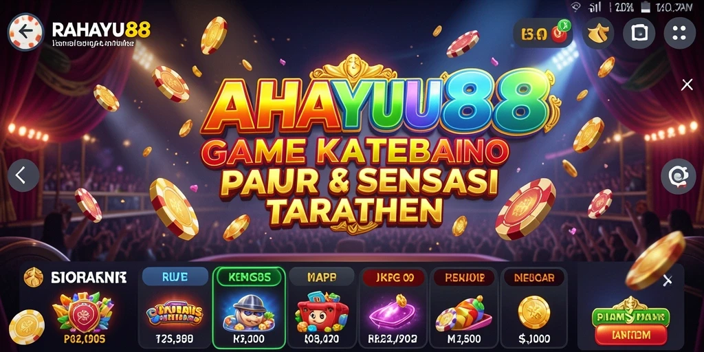 Tampilan gameplay RAHAYU88 yang memikat dan menantang.