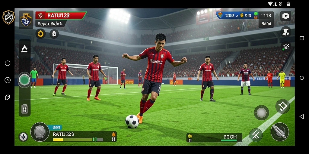 Tampilan gameplay RATU123 yang menegangkan saat pemain bertanding.