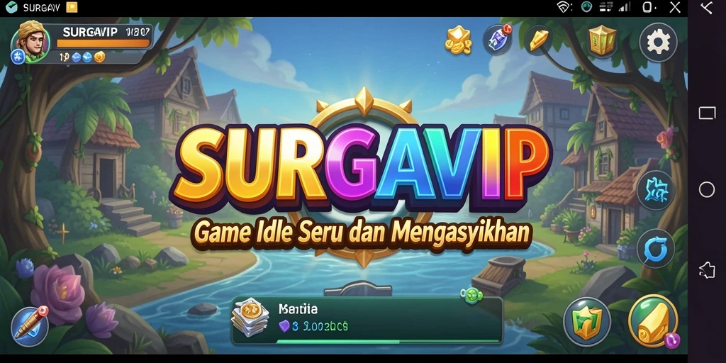 Tampilan gameplay SURGAVIP yang menarik dan interaktif.