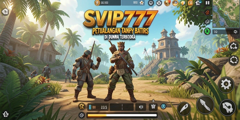 Gameplay seru di dunia terbuka SVIP777.