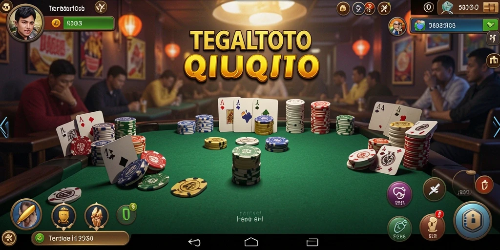 Tampilan gameplay seru TEGALTOTO dengan pemain yang berkompetisi.