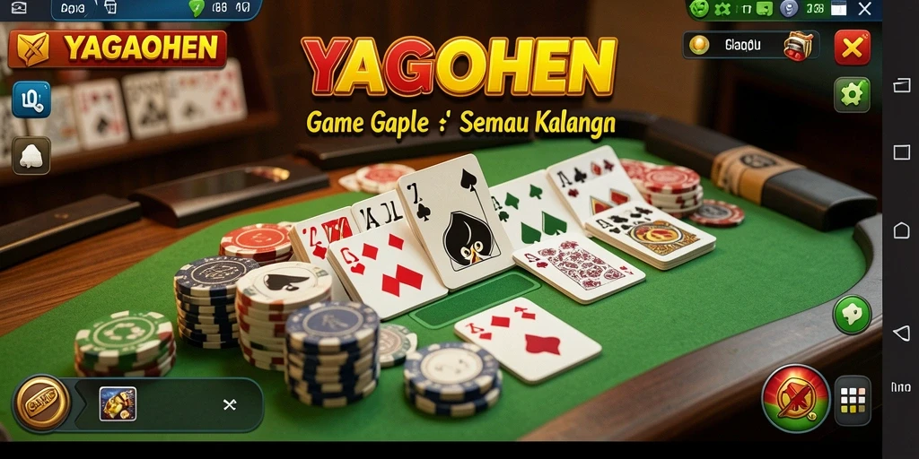 Tampilan gameplay YAGAOHEN yang menegangkan dan interaktif.